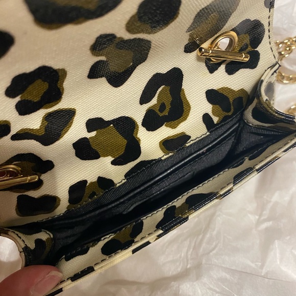 ZAC POSEN LEOPARD-PRINT CANVAS CROSSBODY - Picture 3 of 4